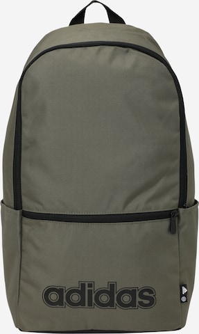 Rucsac sport 'Classic Foundation' de la ADIDAS SPORTSWEAR pe verde: față