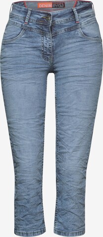 CECIL Slimfit Jeans 'Scarlett' in Blauw: voorkant