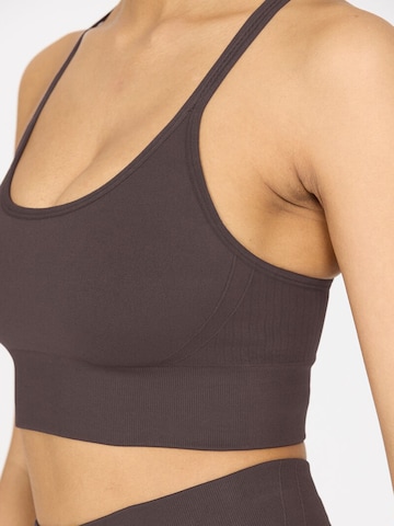 Athlecia - Bustier Sujetador deportivo 'Foan V3' en gris