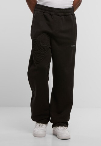 Pegador Loosefit Hose 'Piedro' in Schwarz: Vorderseite