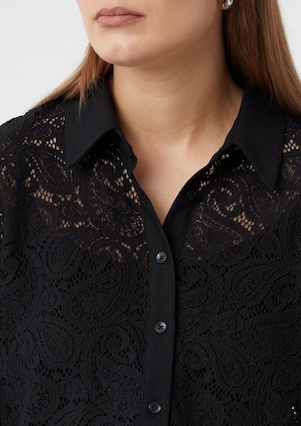 COMMA Blouse in Zwart