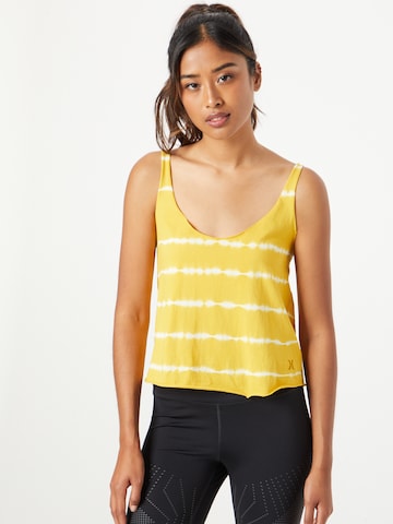 Hurley Sports Top in Yellow: front