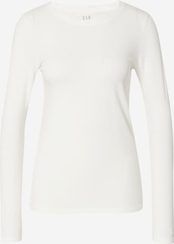 GAP Shirt 'FEATHER' in White: front