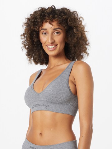 Bustier Soutien-gorge Boux Avenue en gris : devant