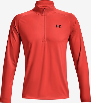 UNDER ARMOUR Sportshirt 'Tech' in Orange: front