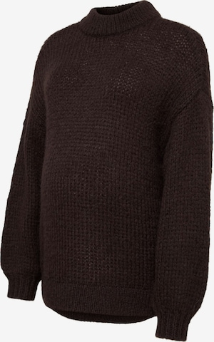 Pull-over 'MAYBE' Vero Moda Maternity en marron : devant