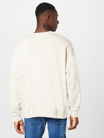 WEEKDAY Sweatshirt i beige