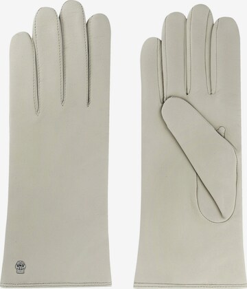 Roeckl Full Finger Gloves ' Hamburg ' in Grey: front