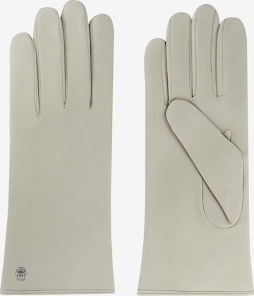 Roeckl Full Finger Gloves ' Hamburg ' in Grey: front