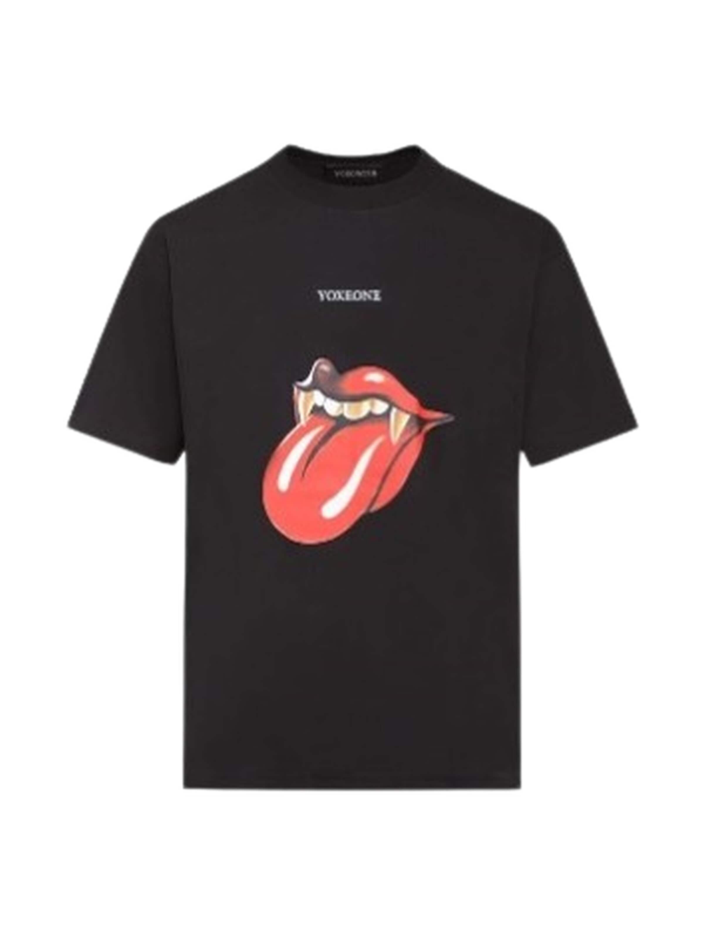 Yoxeone Sweatshirt 'ROLLING' in Zwart: voorkant