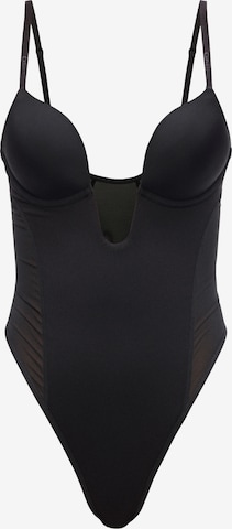 Calvin Klein Underwear Muotoileva body värissä musta: etupuoli