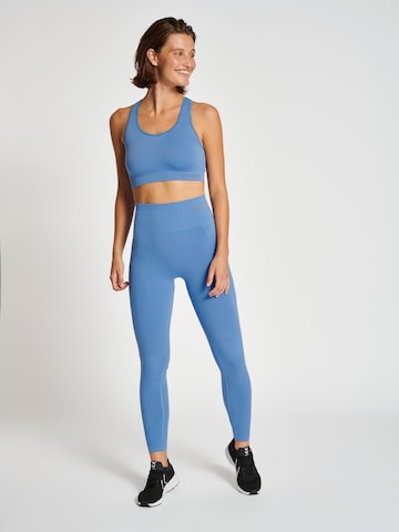 Hummel Bustier Sport-BH 'TIF' in Blau