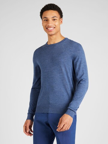 Hackett London Sweater in Blue: front