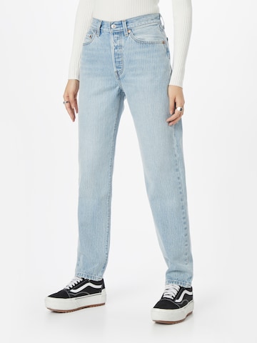LEVI'S ® Tapered Jeans '501 '81' in Blauw: voorkant