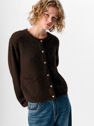 Cardigan 'SAGGIA' OBJECT en marron