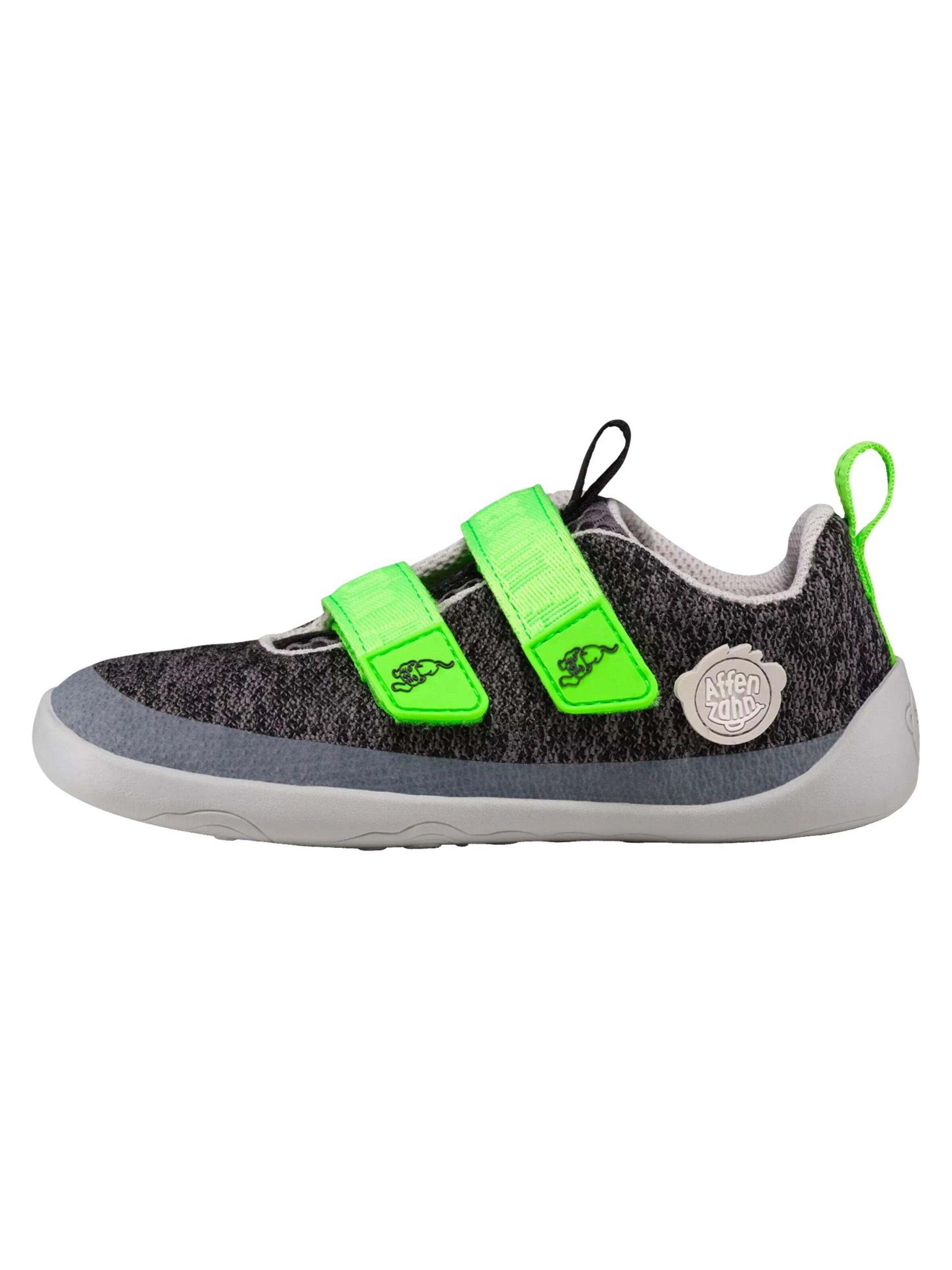 Affenzahn Sneakers 'Happy' in Grey: front
