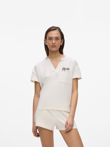 Karl Lagerfeld Shorty in Beige: Vorderseite