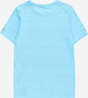 T-Shirt fonctionnel 'Miler' NIKE en bleu