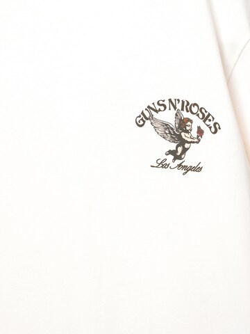 T-Shirt Pull&Bear en blanc