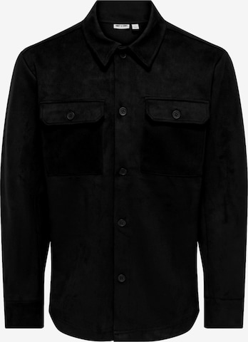 Only & Sons - Chaqueta de entretiempo 'ONSNATE KODYL' en negro: frente