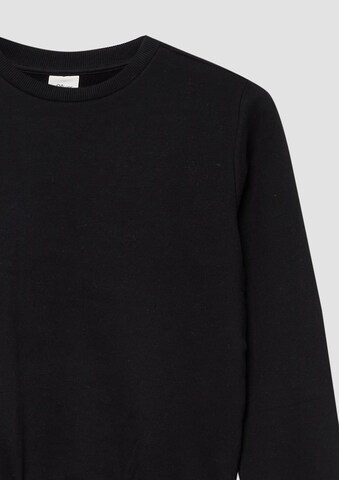 s.Oliver Sweatshirt in Zwart