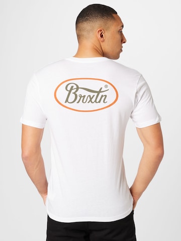 Brixton Μπλουζάκι 'PARSONS' σε λευκό