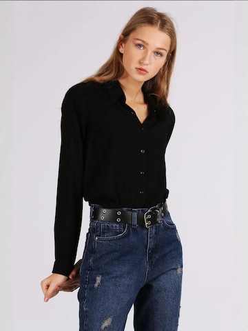 Bigdart Bluse in Schwarz