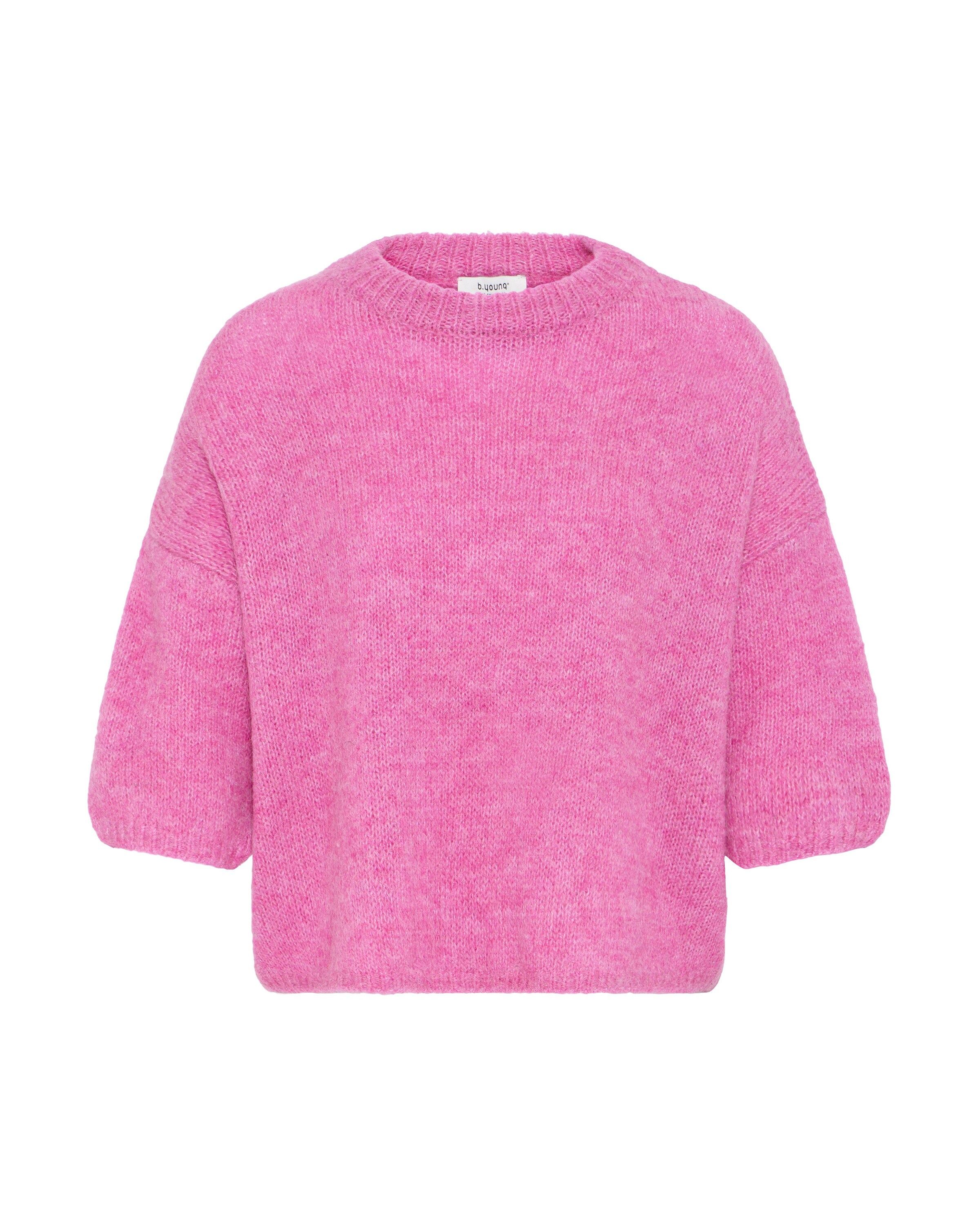 Pull-over 'BYOtia' b.young en rose : devant