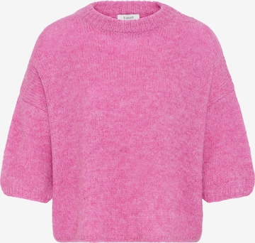 Pull-over 'BYOtia' b.young en rose : devant