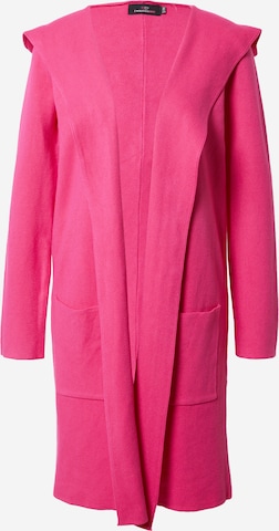 Zwillingsherz Cardigan 'Janina' i pink: forside