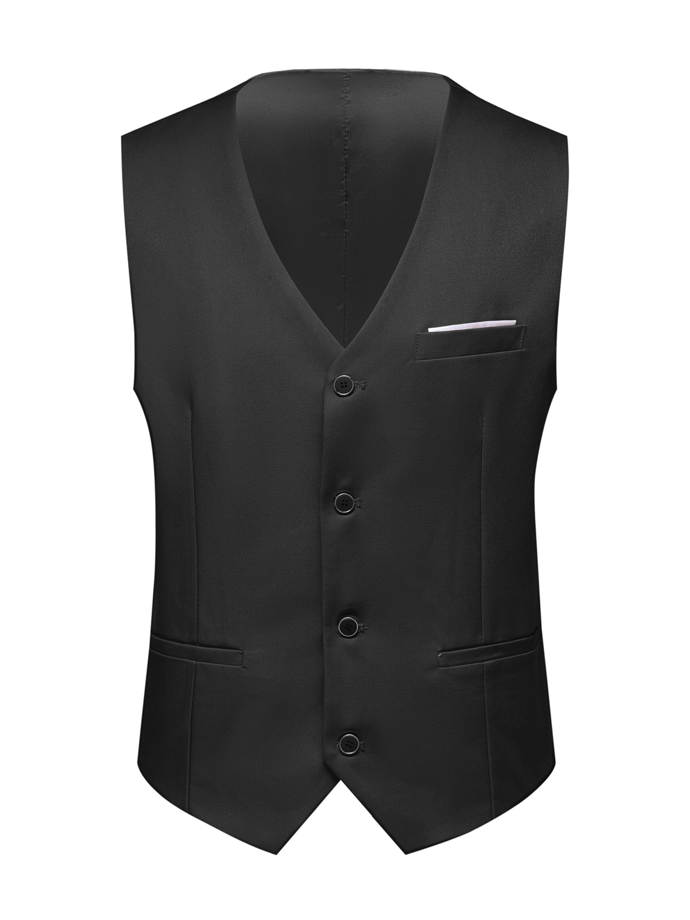 Youthup Slimfit Anzug‌‌ in Schwarz