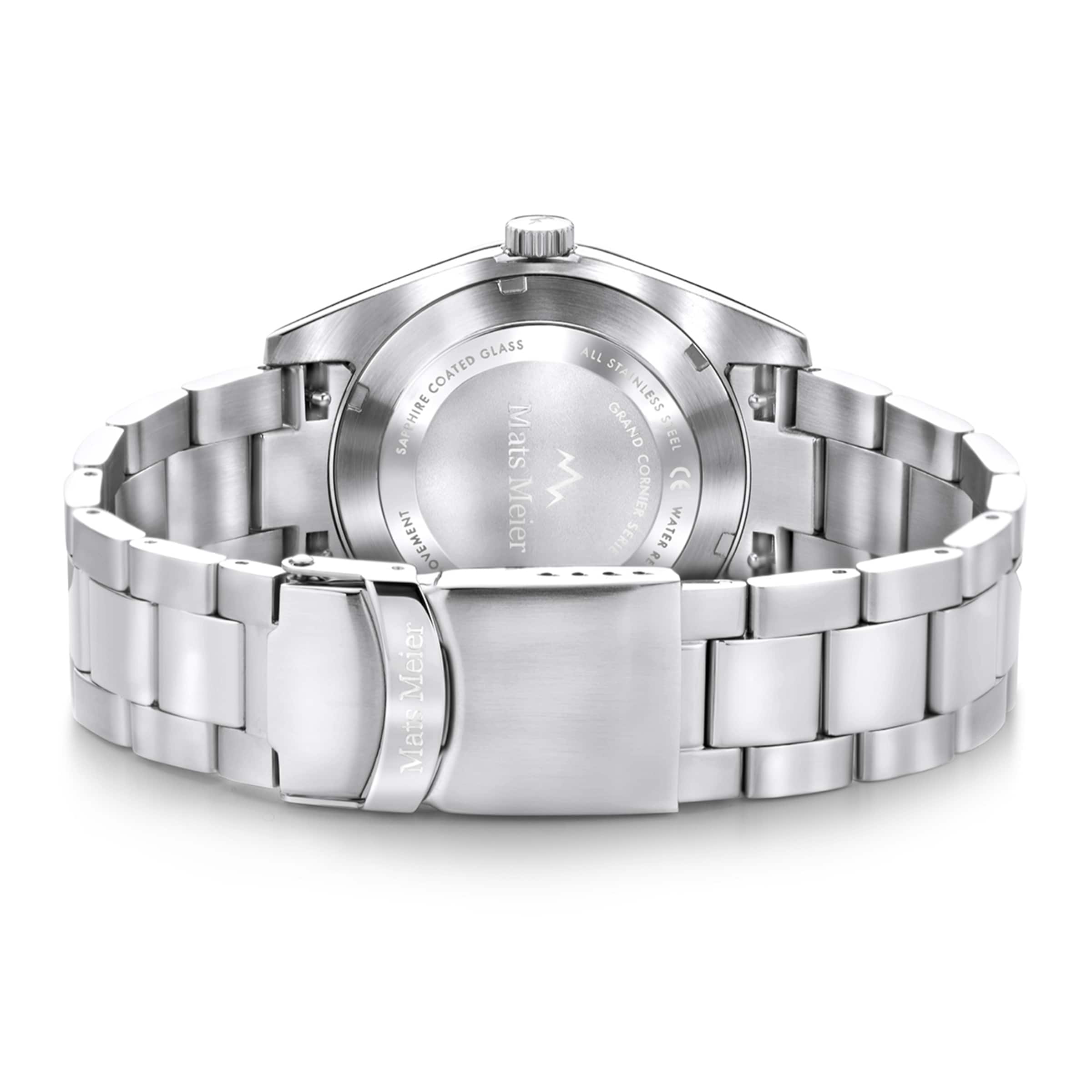 Mats Meier Analog Watch in Silver