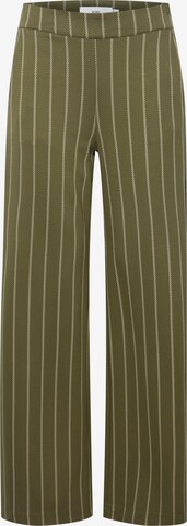 ICHI Pants in Green: front