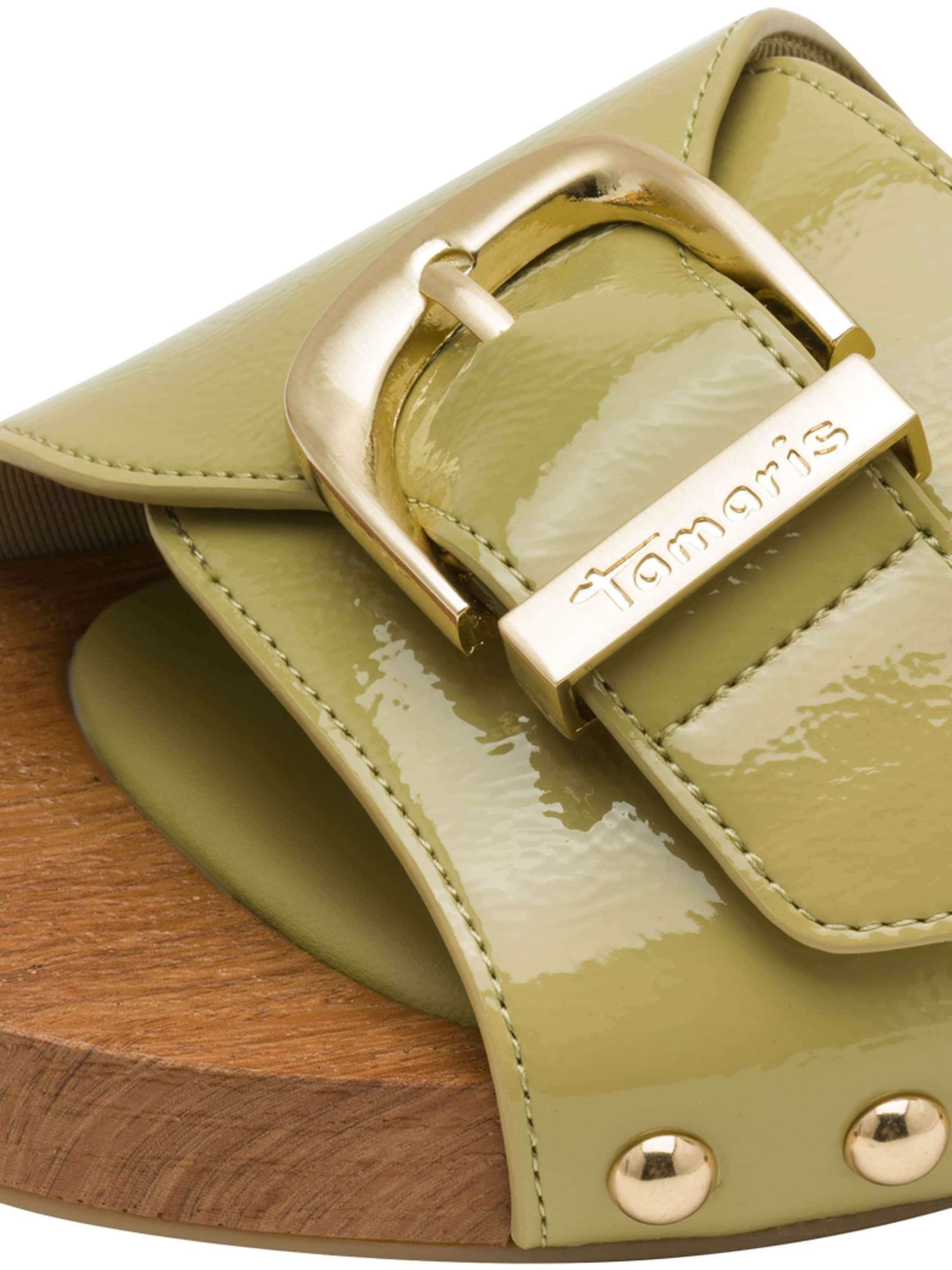 Tamaris Clogs in Green