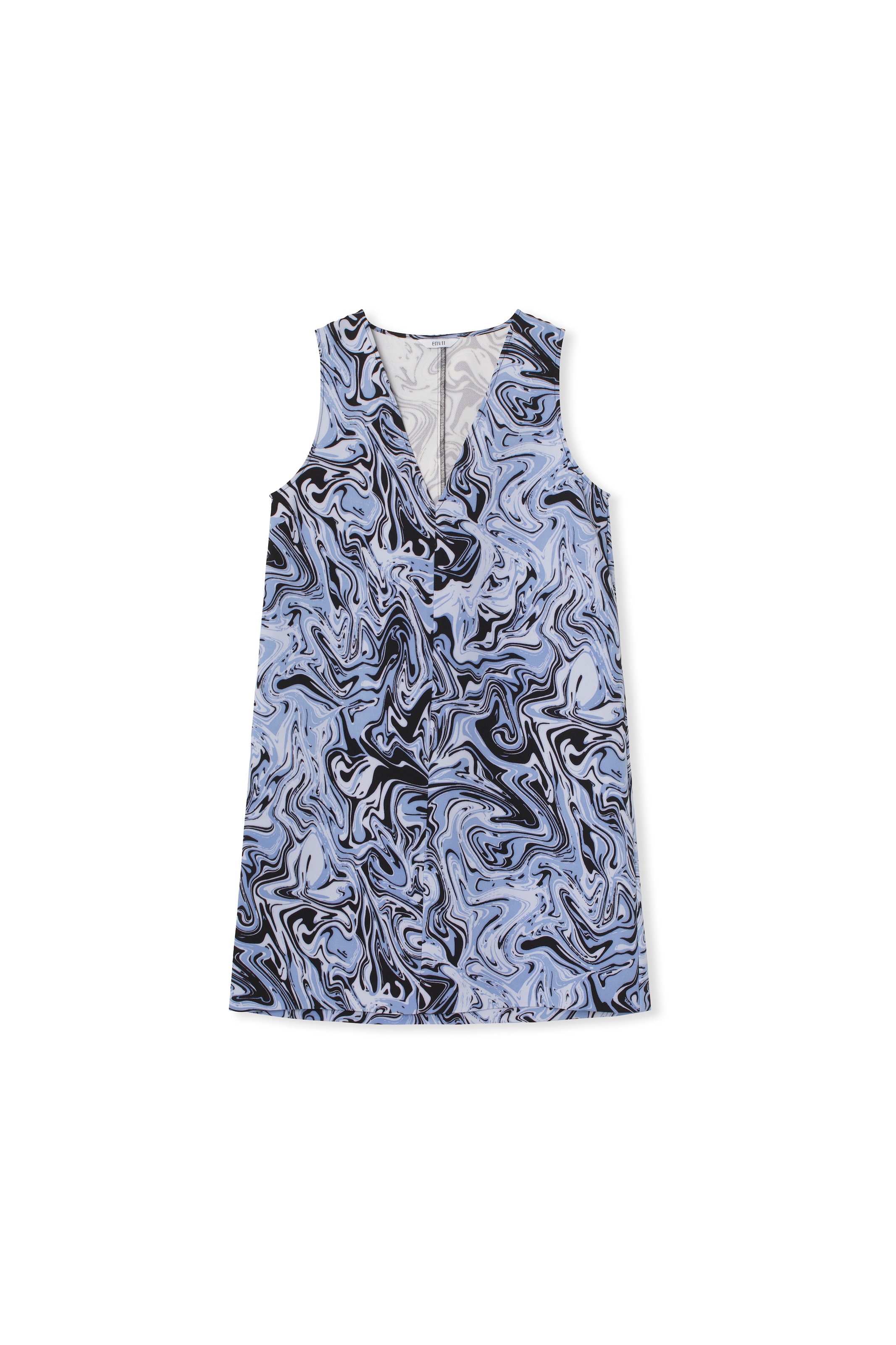 Envii Kleid in Blau: Vorderseite