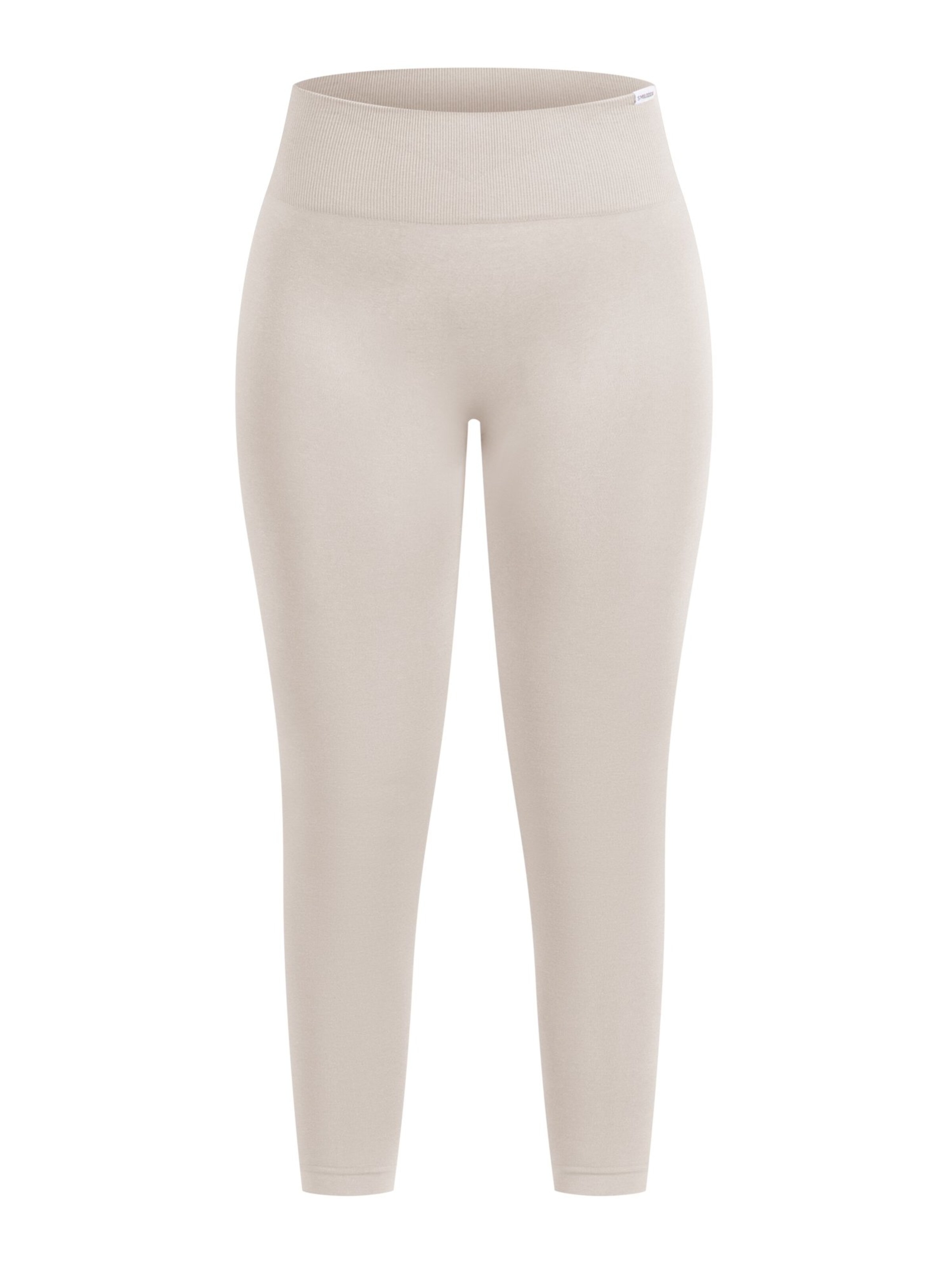 Smilodox Skinny Leggings in Beige: voorkant