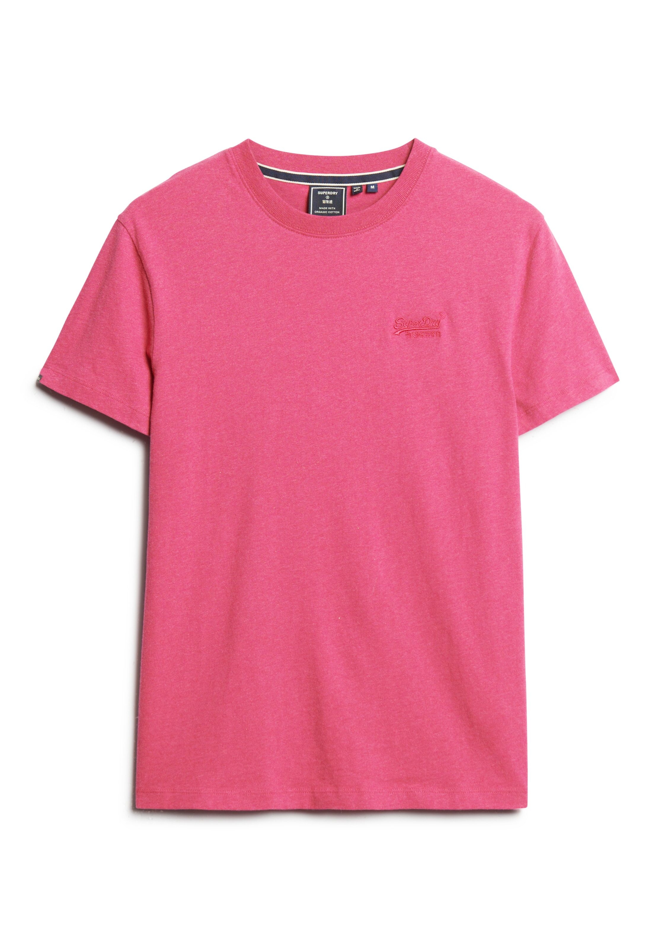 Superdry Tričko 'Essential' – pink: přední strana
