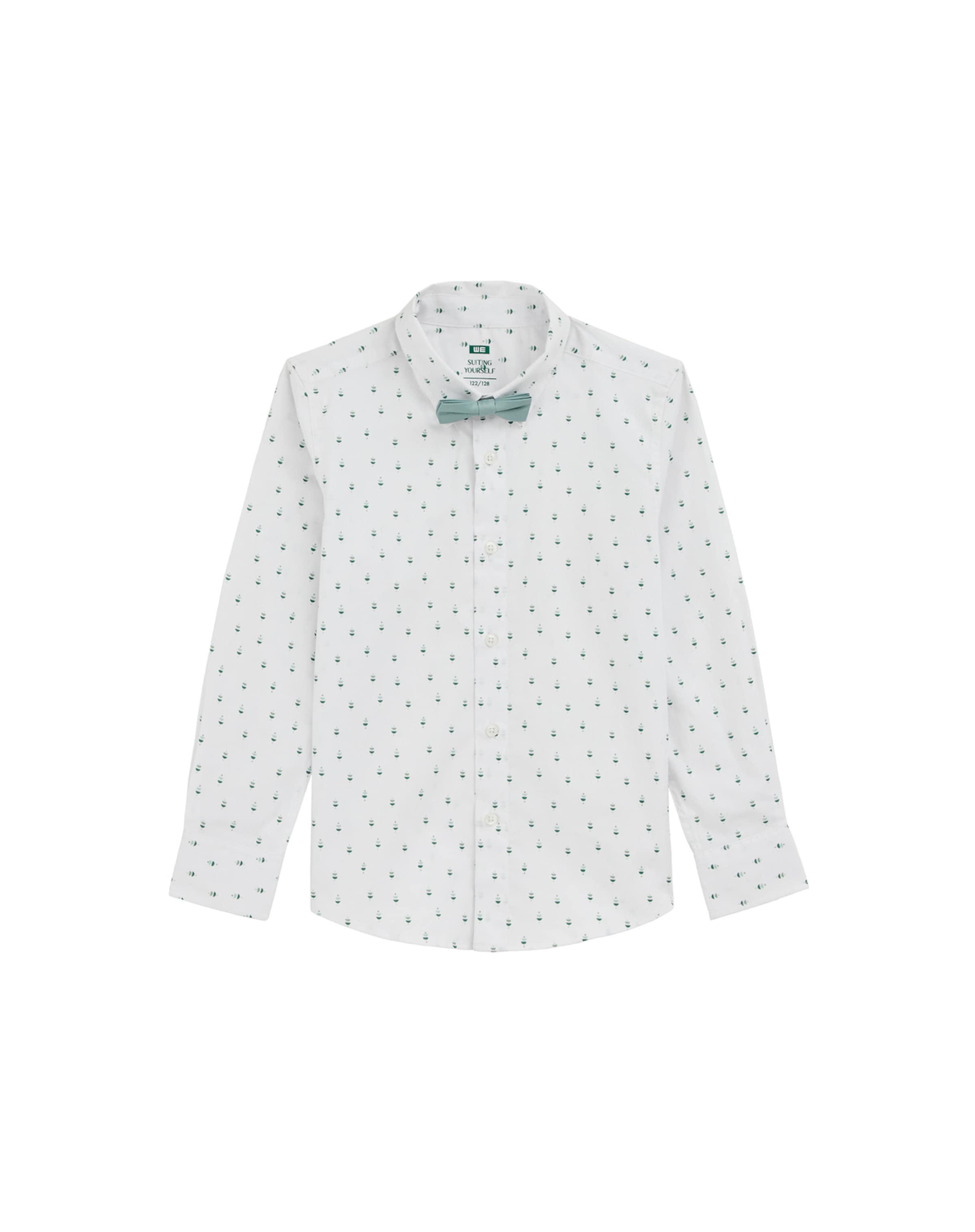 Regular fit Camicia di WE Fashion in bianco: frontale