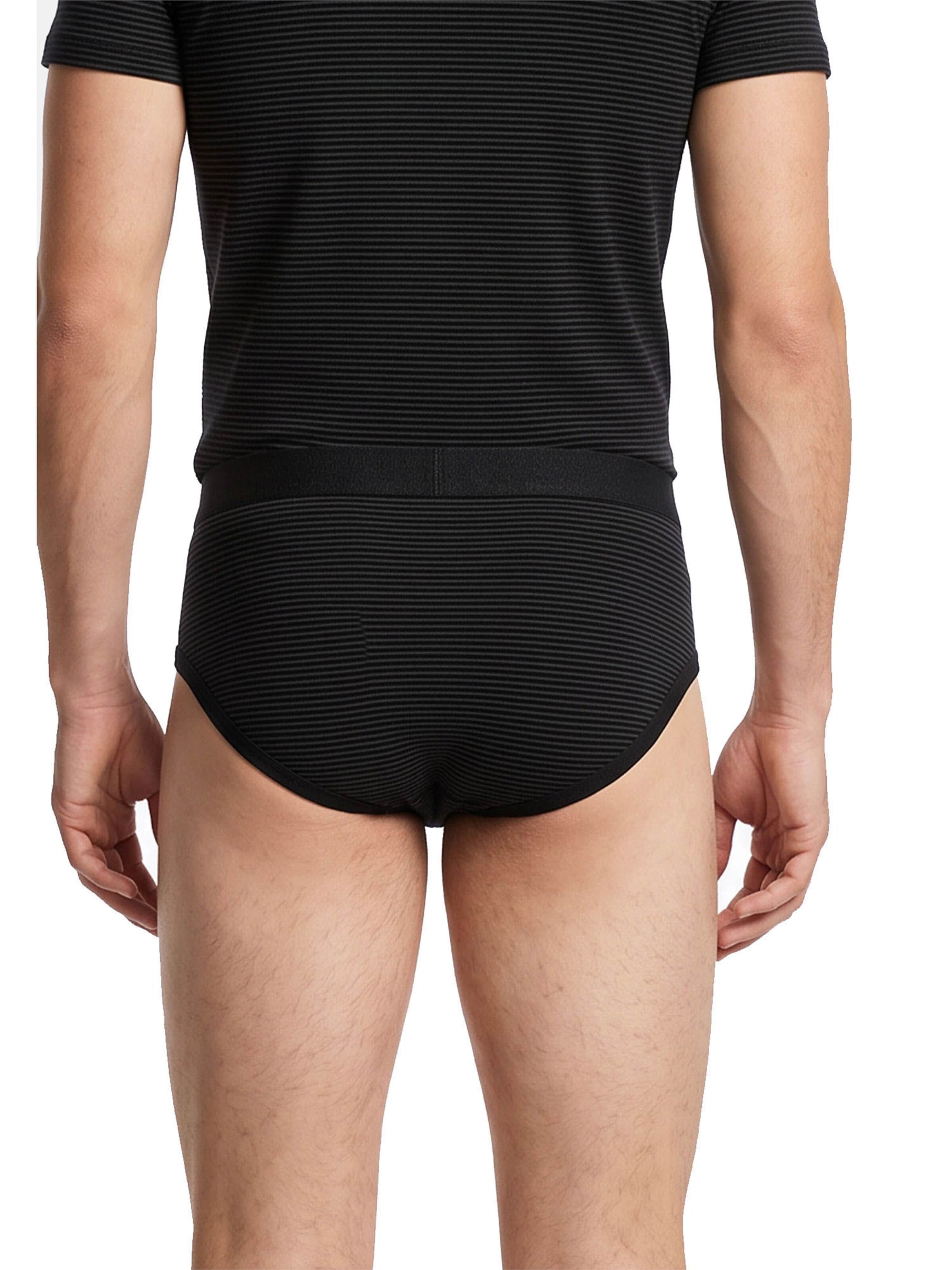 Ammann Panty 'Jeans Feinripp' in Grey
