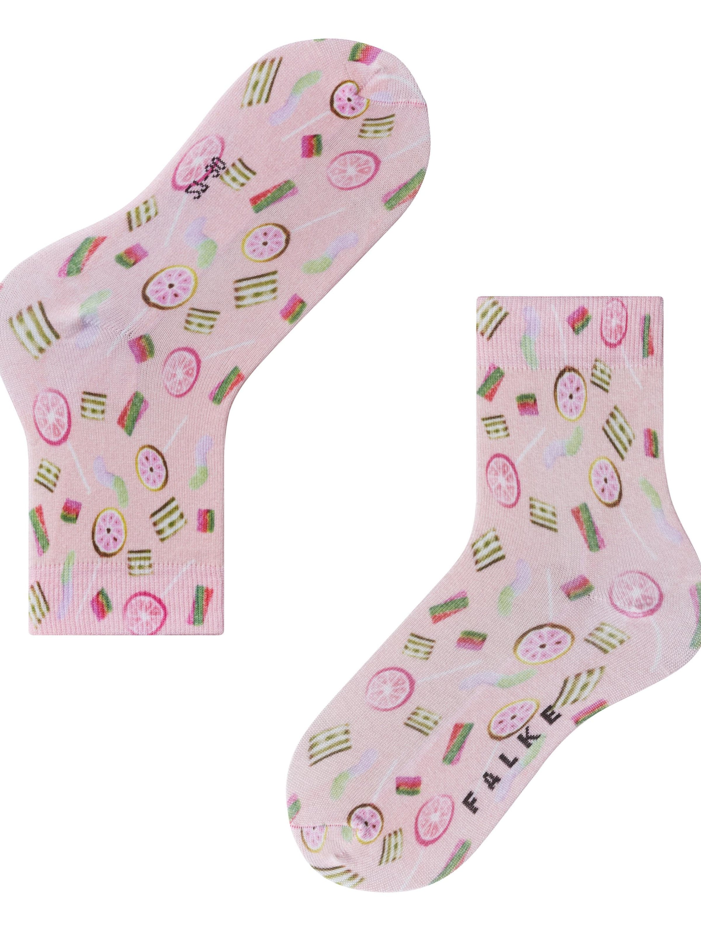 FALKE Socks in Pink: front