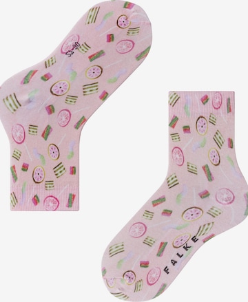 FALKE Socks in Pink: front