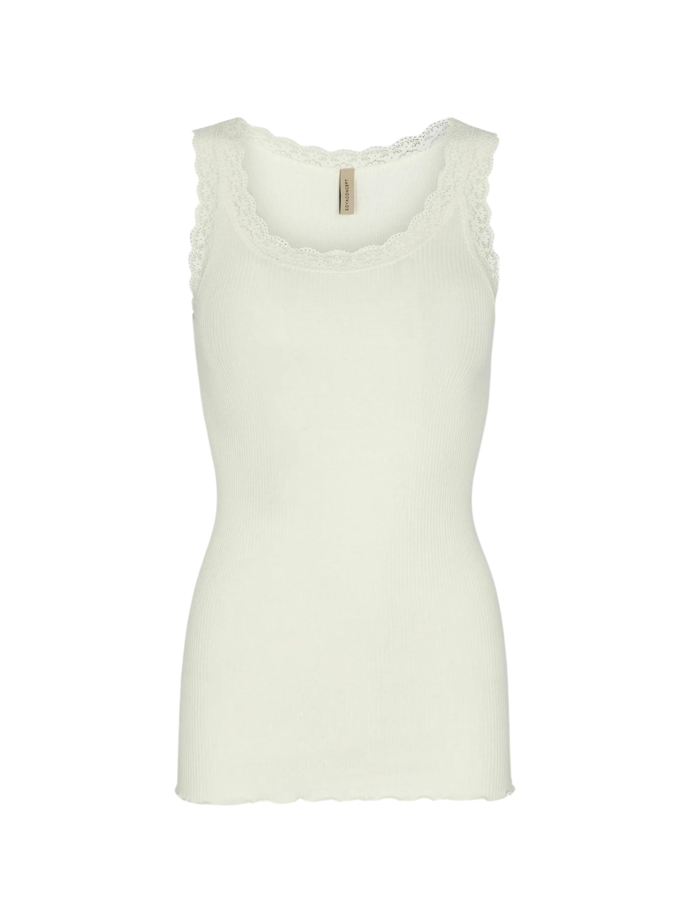 Haut ' SC_SARONA ' Soyaconcept en blanc : devant