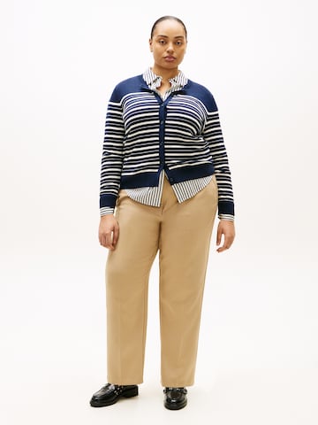 Tommy Hilfiger Curve Kardigán - kék