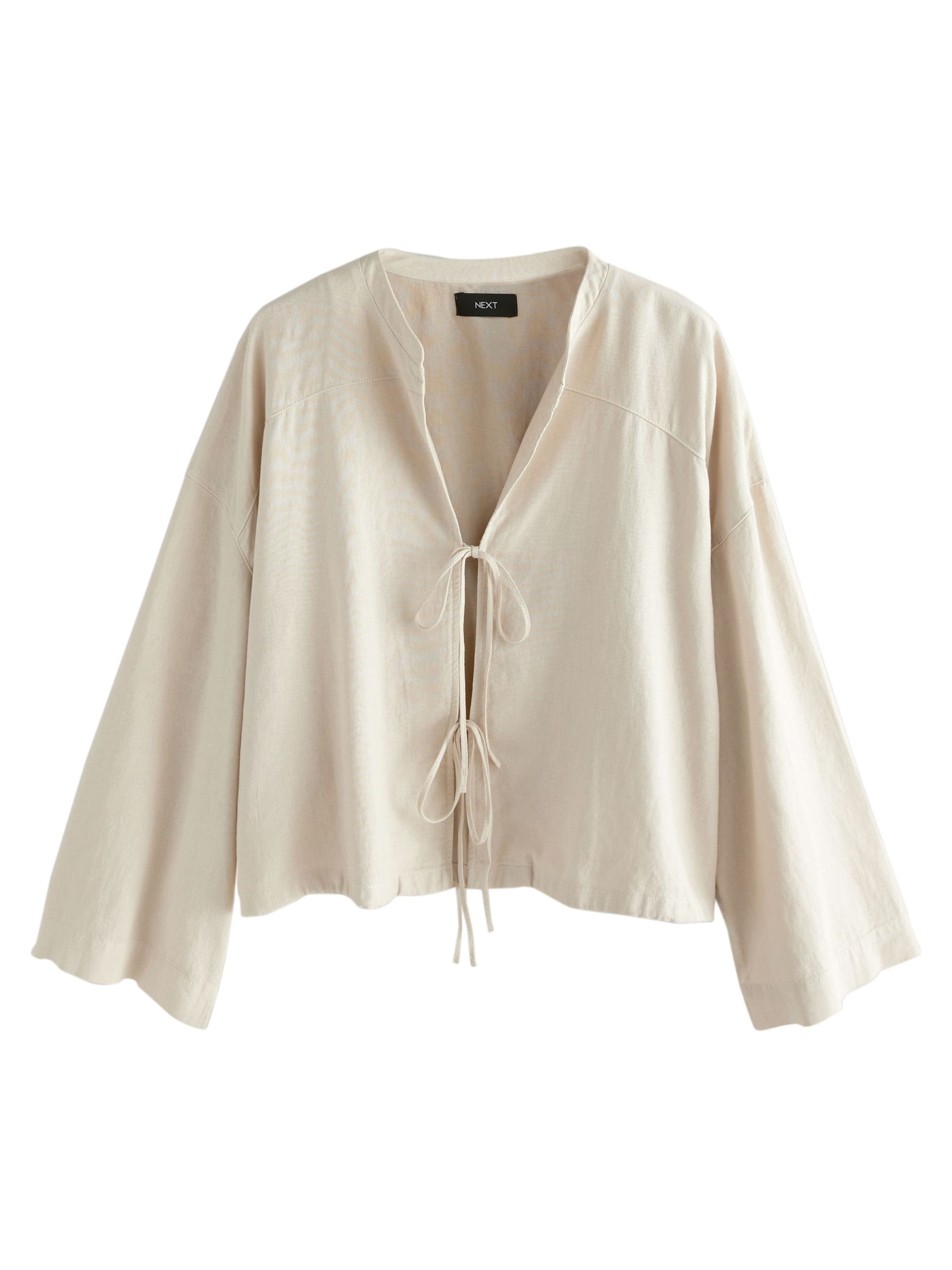 Next Bluse in Grau: Vorderseite