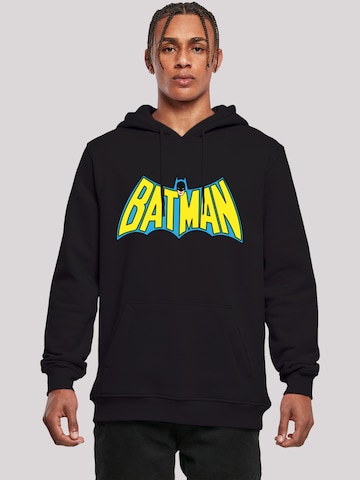 F4NT4STIC Sweatshirt 'DC Comics Batman' in Zwart: voorkant