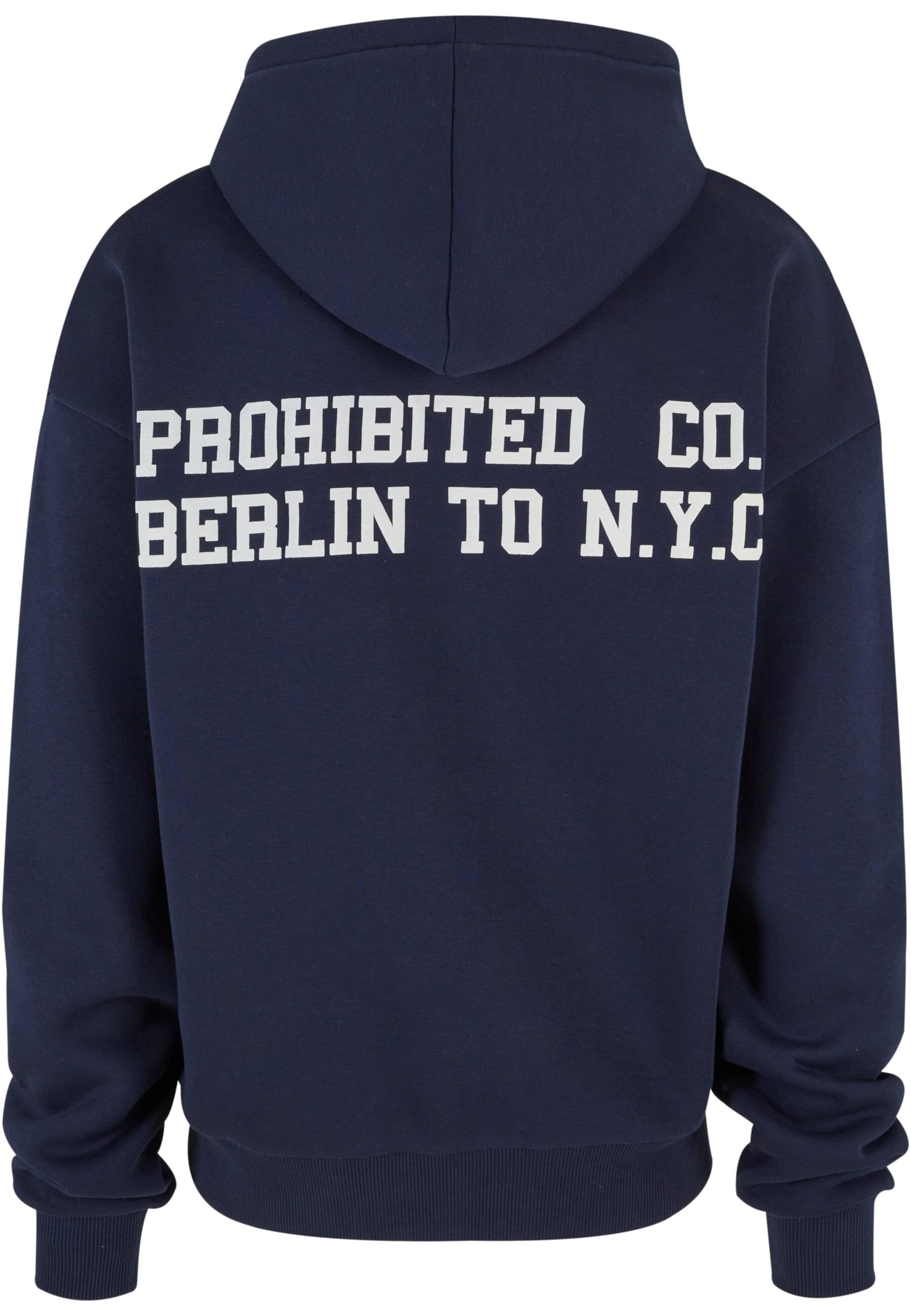 Prohibited Sweatshirt 'New York' i blå