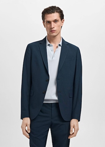 MANGO MAN Regular fit Suit Jacket 'Paris' in Blue: front