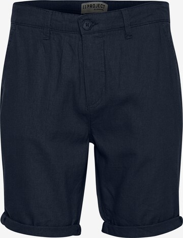 11 Project Regular Pants 'PROeysted' in Blue: front