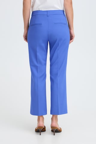 PULZ Jeans Regular Stoffhose ' PZBindy ' in Blau