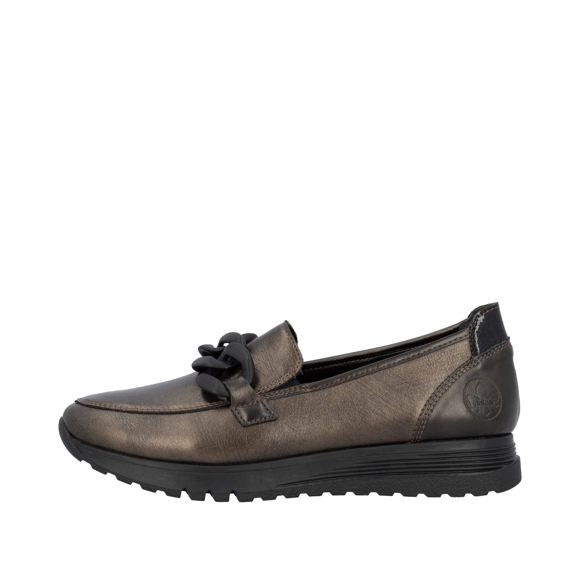 Chaussure basse Rieker en bronze